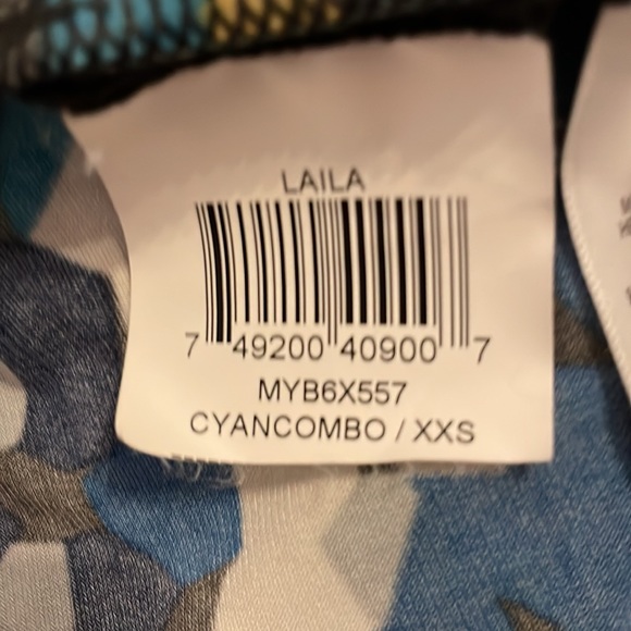 BCBGMaxAzria Cyan Combo XXS - Picture 6 of 8